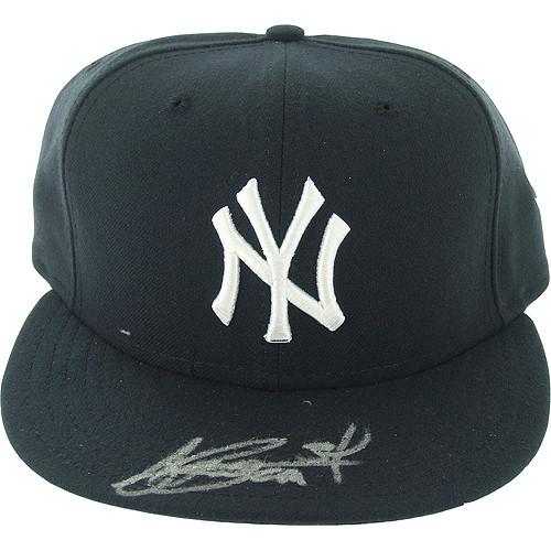 AJ Burnett New York Yankees Authentic Hat (MLB Auth)