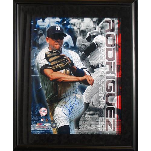 Alex Rodriguez Signed New York Yankees Framed 16x20 Collage (LE113)