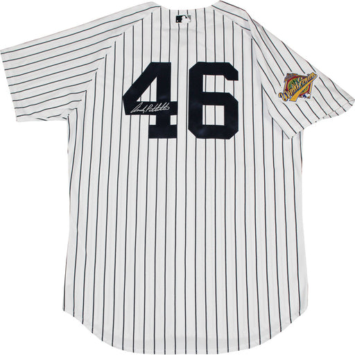 Andy Pettitte Signed New York Yankees Authentic Pinstripe Jersey w 1996 Patch (MLB Auth)