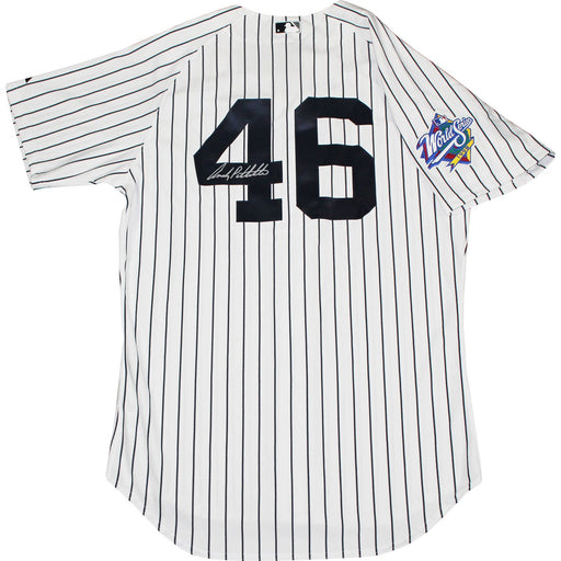 Andy Pettitte Signed New York Yankees Authentic Pinstripe Jersey w 1998 Patch (MLB Auth)