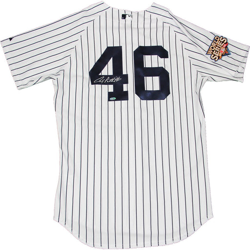 Andy Pettitte Signed New York Yankees Authentic Pinstripe Jersey w 2009 Patch (MLB Auth)