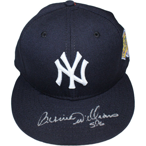 Bernie Williams Signed New York Yankees Authentic Hat w 1996 WS Patch (MLB Auth)