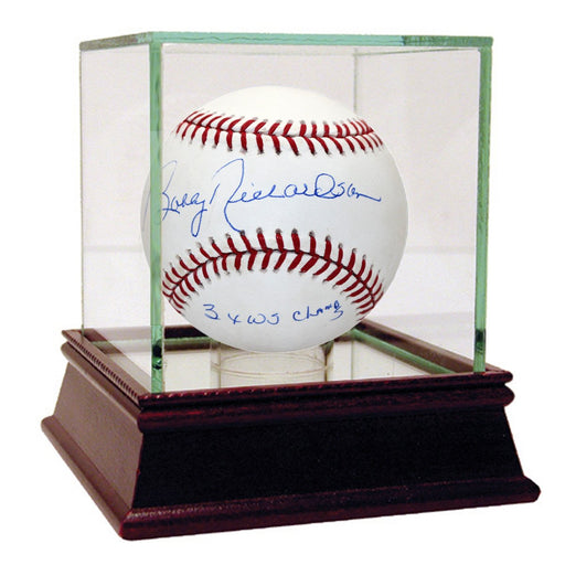 Bobby Richardson MLB Baseball w 3X WS Champs Insc (MLB Auth)