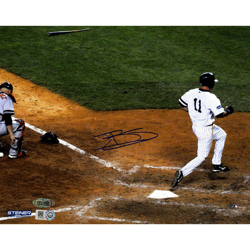 Brett Gardner Signed 8x10 photo Scoring Final Run at Old Yankee Stadium (MLB Auth)