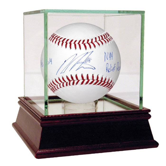 Dellin Betances Signed MLB Baseball w 135Ks 2014 NYY Relief Record (MLB Auth)