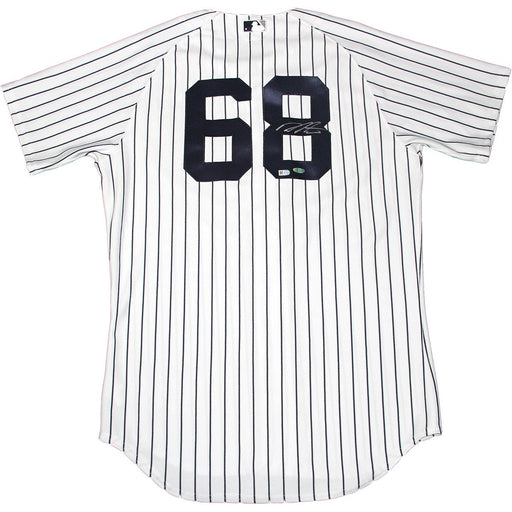 Dellin Betances Signed New York Yankees Authentic Pinstripe Jersey (MLB Auth)