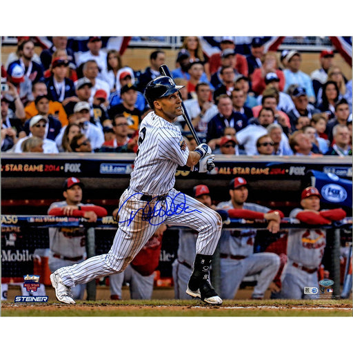 Derek Jeter Signed 2014 All Star Game Horizontal 16x20 Action Photo (MLB Auth)