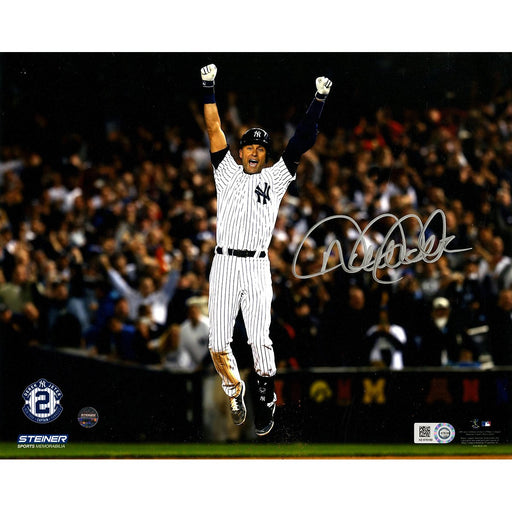 Derek Jeter Signed Final Yankee Moment 8x10 Photo (MLB Auth)