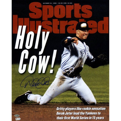 Derek Jeter Signed Holy Cow Sports Illustrated 16x20 Photo (MLB Auth)