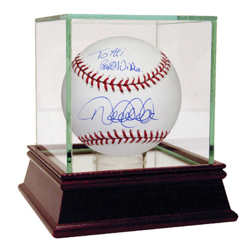 Derek Jeter Signed Personalized MLB Baseball To Ali Best Wishes