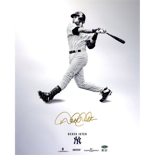 Derek Jeter Signed Steiner Platinum Collection 16x20 Photo (MLB Auth)