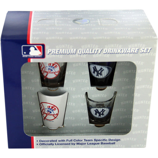 Farewell to Yankee Stadium Shot Glass 4-Pack