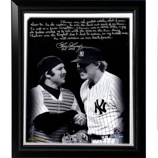 Goose Gossage Facsimile Thurman M on Story Stretched Framed 22x26 Story Canvas