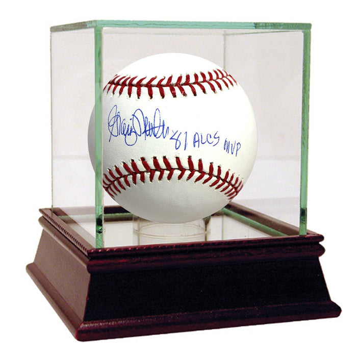 Graig Nettles Signed MLB Baseball w 81 ALCS MVP insc