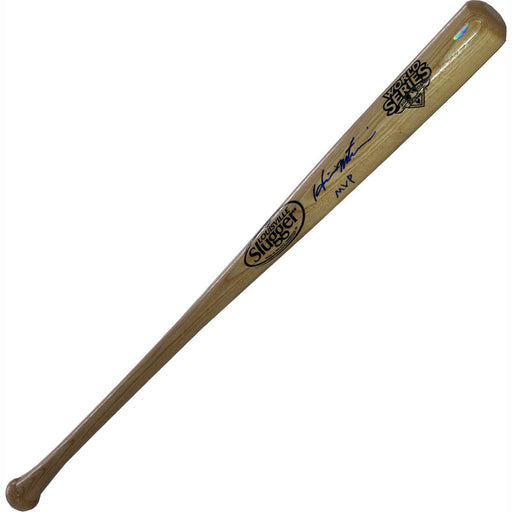 Hideki Matsui Signed 2009 WS Ash Bat w MVP insc