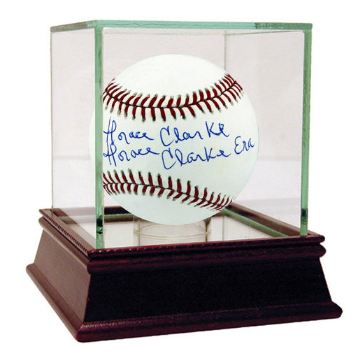 Horace Clarke Signed MLB Baseball w Horace Clarke Era insc