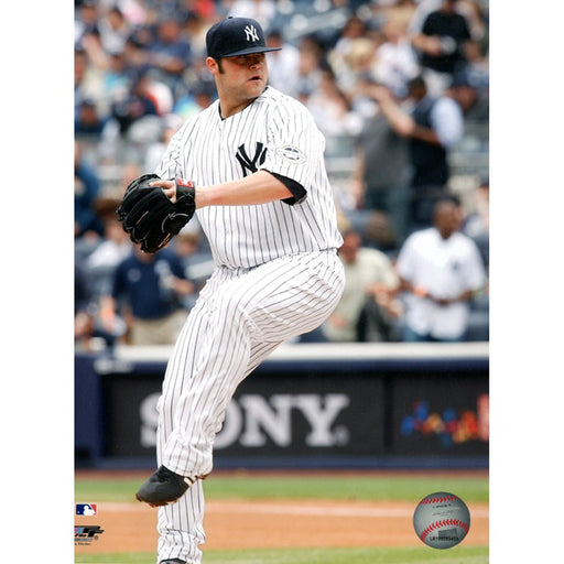 Joba Chamberlain Wind Up Vertical 8x10 Photo