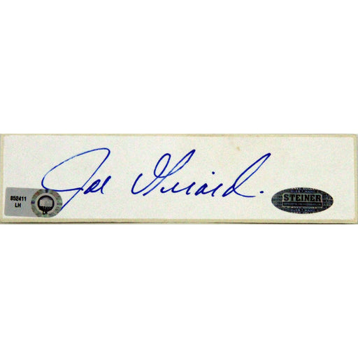 Joe Girardi Autographed White Chit