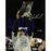 Joe Girardi with 2009 World Series Trophy Vertical 8x10 Photo (MLB Auth)