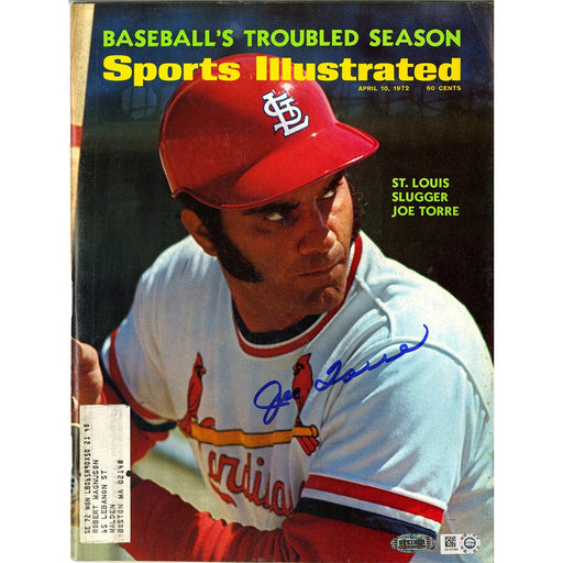 Joe Torre Signed Sports Illustrated Magazine 4101972