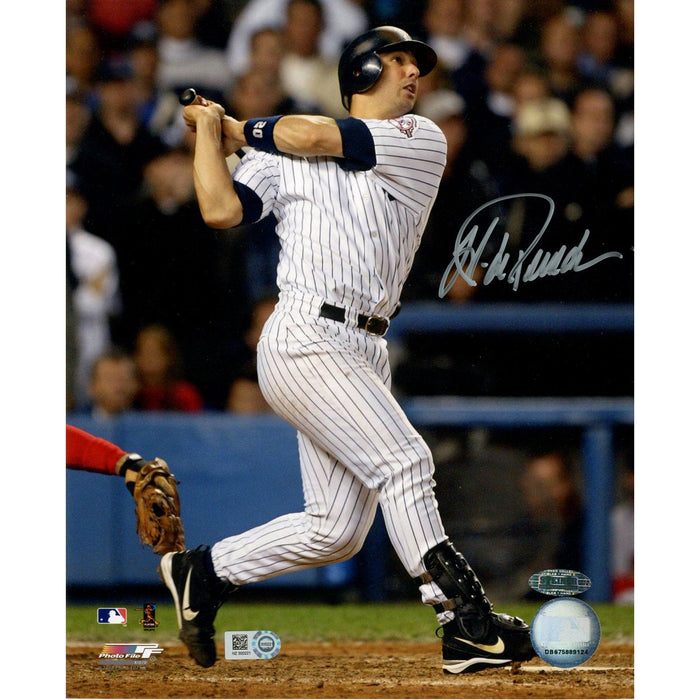 Jorge Posada 2003 ALCS Game 7 Tying Double 8x10 Photo (MLB Auth)