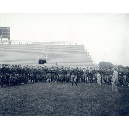 Knute Rockne and Babe Ruth at Notre Dame Practice 16x20 Photo