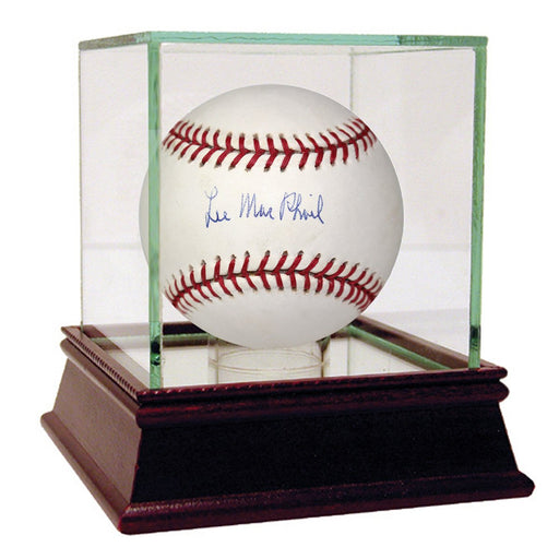 Lee MacPhail Signed OAL Baseball (Signed in Blue)(JSA)