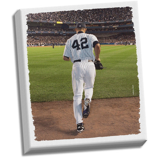 Mariano Entering Game Stretched 22x26 Canvas