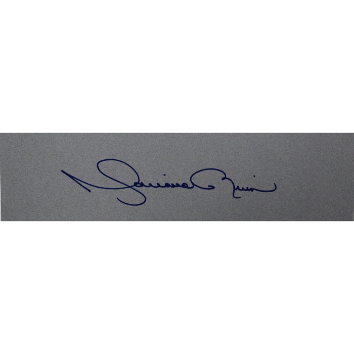 Mariano Rivera Signed Long Grey Chit