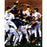 New York Yankees Multi Signed 1998 WS Celebration 16x20 Photo (MLB Auth) (18 Sigs)