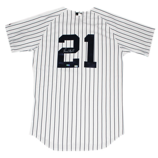 Paul ONeill Signed Authentic Yankees Home Pinstripe Jersey (MLB Auth)