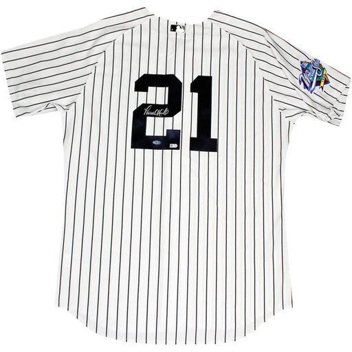 Paul ONeill Signed New York Yankees Authentic Pinstripe Jersey w 1999 Patch