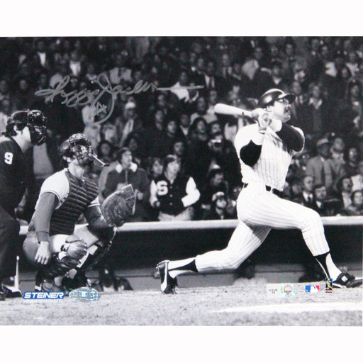 Reggie Jackson 77 WS Home Run off Sosa Side View 8x10 Photo