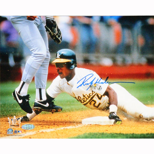 Rickey Henderson Sliding Horizontal 8x10 Photo