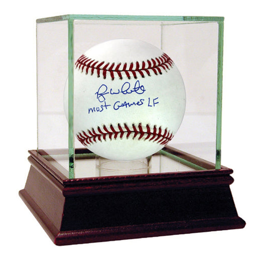 Roy White Signed MLB Baseball w Most Games LF insc (MLB Auth)