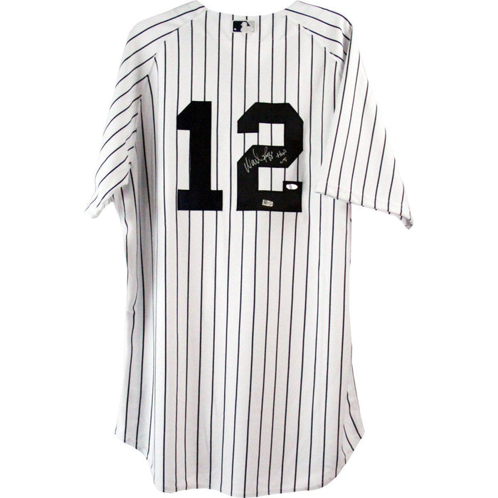 Wade Boggs Yankee Jersey w HOF Inscription (MLB Auth)