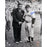 Yogi Berra Signed 8x10 Photo w Babe Ruth