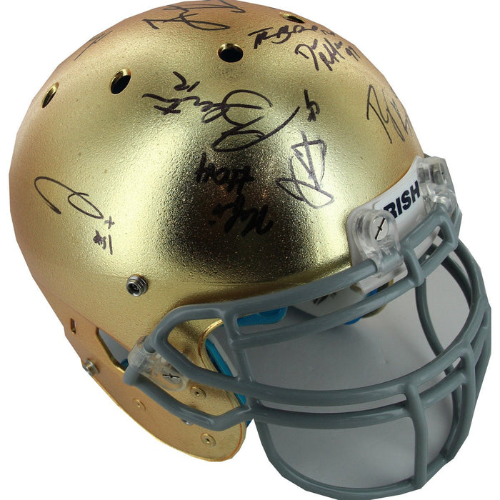 Notre Dame 2011-2012 Senior Class Signed Helmet