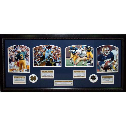 Notre Dame Offensive Greats Elite Dynasty Collage