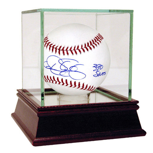 Dennis Eckersley Signed MLB Baseball w 390 Saves insc