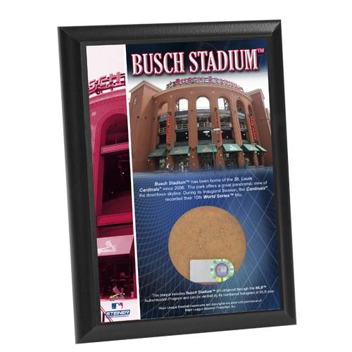 Busch Stadium 4x6 Dirt Plaque