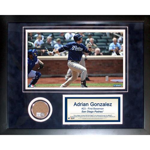 Adrian Gonzalez 11x14 Framed Mini Dirt Collage