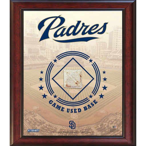 San Diego Padres Game Used Base 11x14 Stadium Collage