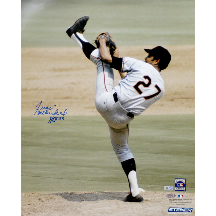 Juan Marichal Signed Giants 16x20 w HOF insc (MLB Auth)