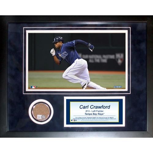 Carl Crawford 11x14 Mini Dirt Collage