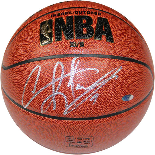 Dennis Rodman Signed Brown IO Basketball