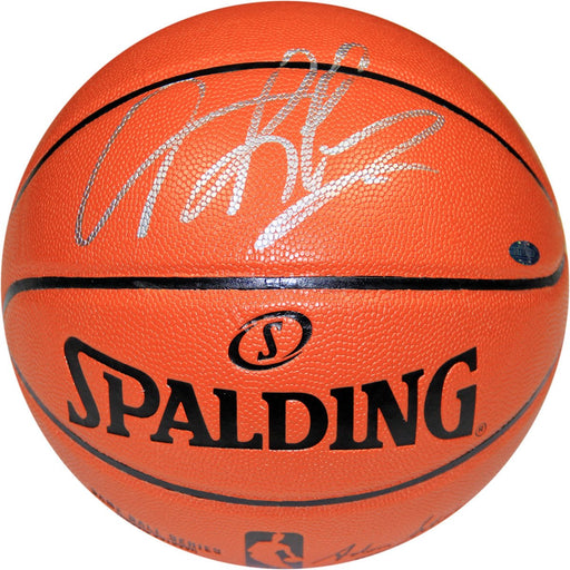 Dennis Rodman Signed IO Basketball (Commisioner Adam Silver)