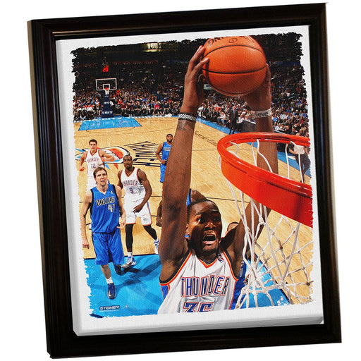 Kevin Durant Framed Stretched 32X40 Canvas