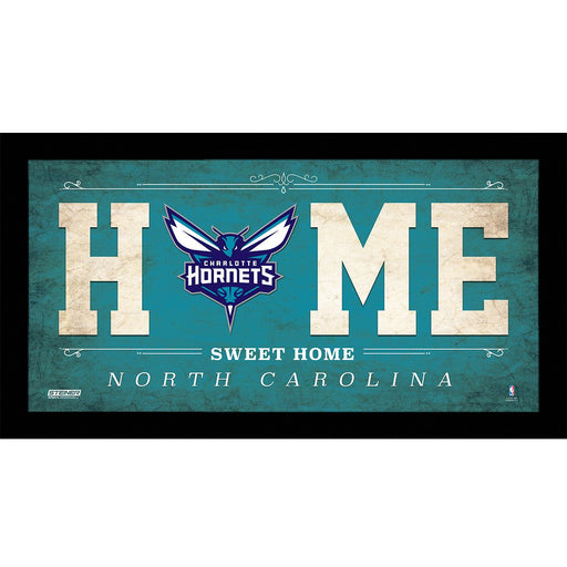 Charlotte Hornets 6x12 Home Sweet Home Sign