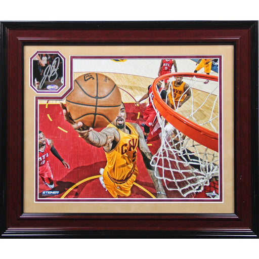 J.R. Smith 2015 Cleveland Cavaliers Signed 13x16 Playoff Shot Collage